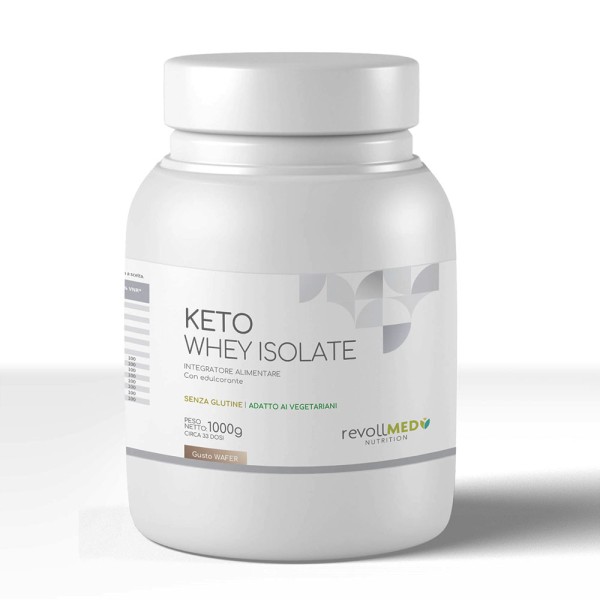 Keto Whey Isolate - Proteine Gusto Wafer 1kg